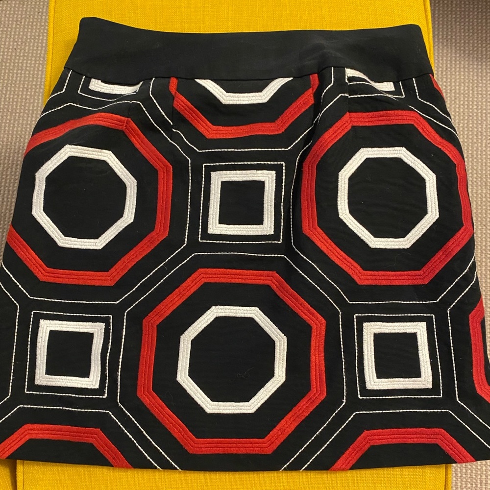 Anne Taylor Geometric Skirt